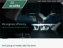 Tablet Screenshot of ecolite.com